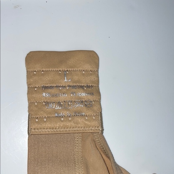 Tan seamless Maternity Bra with Adjustable Straps and Supportive Band - Picture 5 of 5